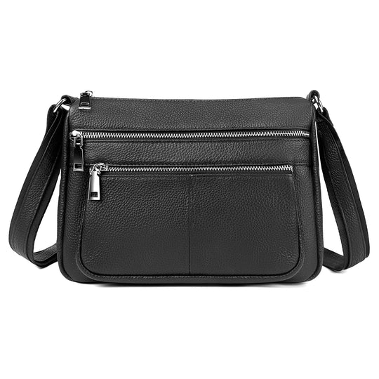 befen Shoulder Bags with Multi Zipper Pockets