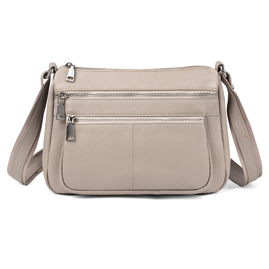 befen Shoulder Bags with Multi Zipper Pockets