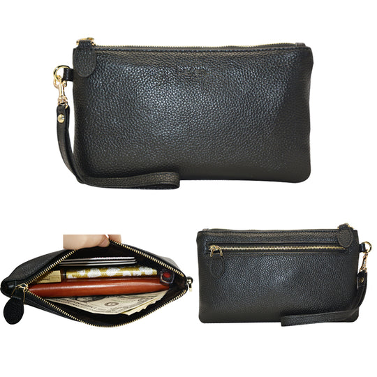 befen Leather Wristlet