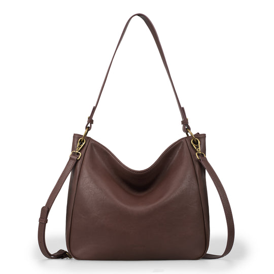 Befen Vintage Leather Hobo with 2 Straps