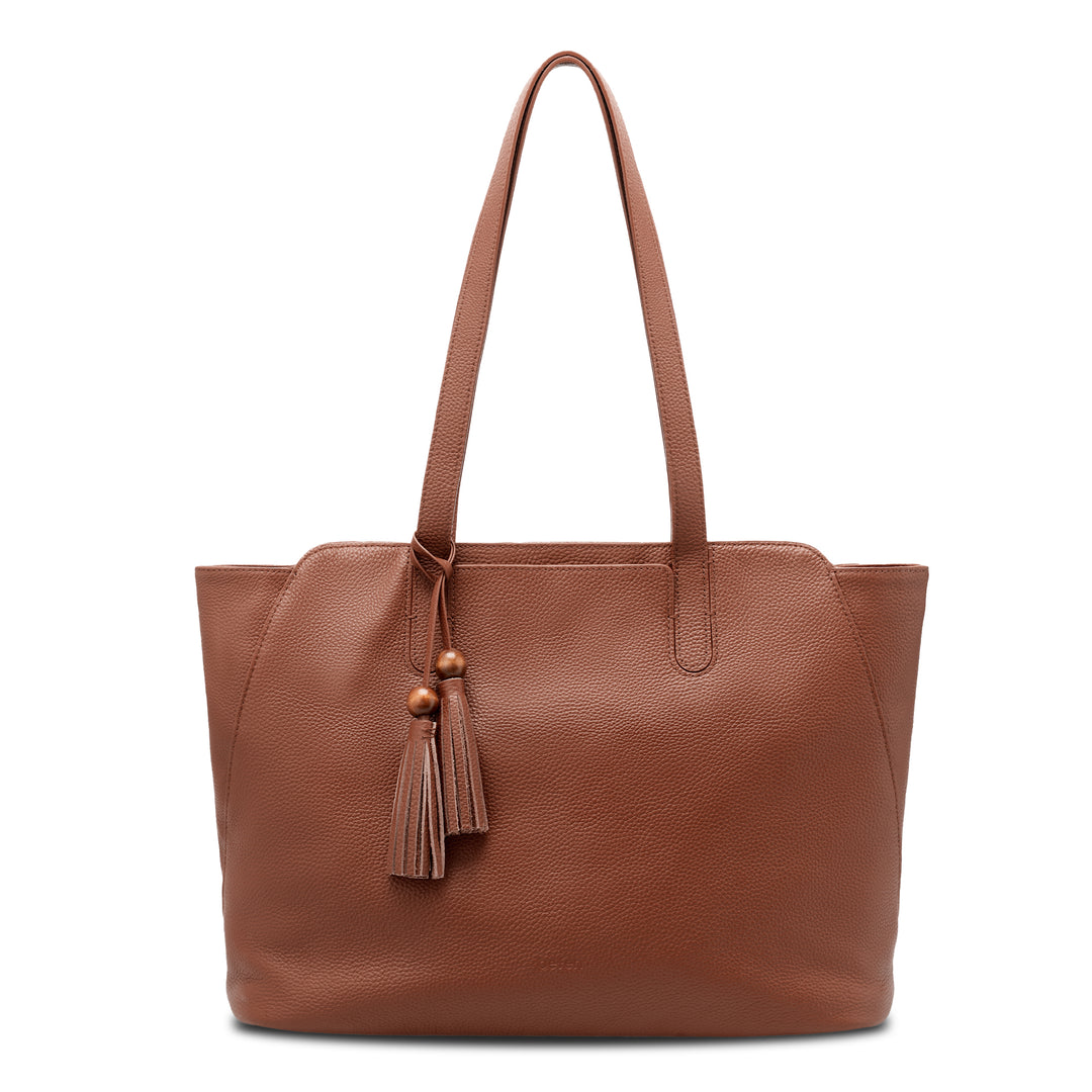Befen Tassel Leather Tote
