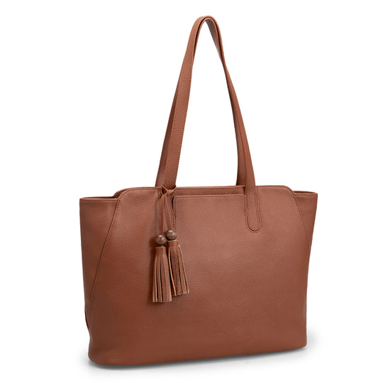 Befen Tassel Leather Tote