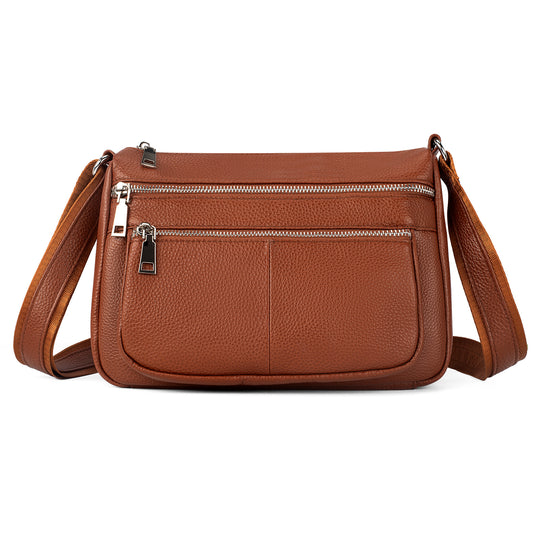 befen Shoulder Bags with Multi Zipper Pockets