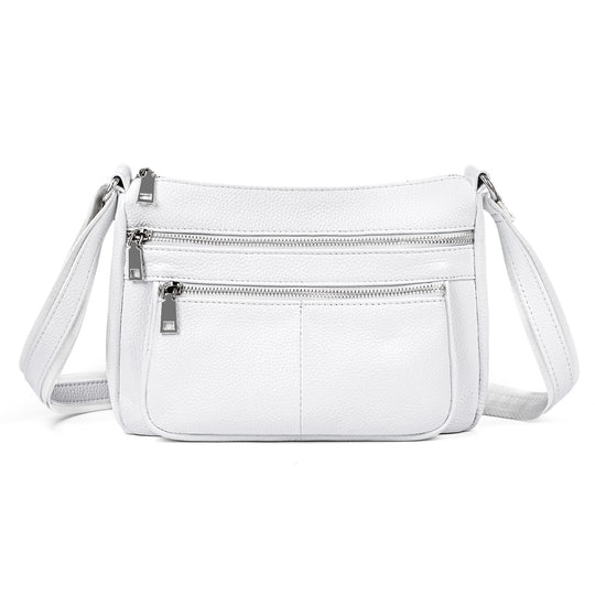 befen Shoulder Bags with Multi Zipper Pockets