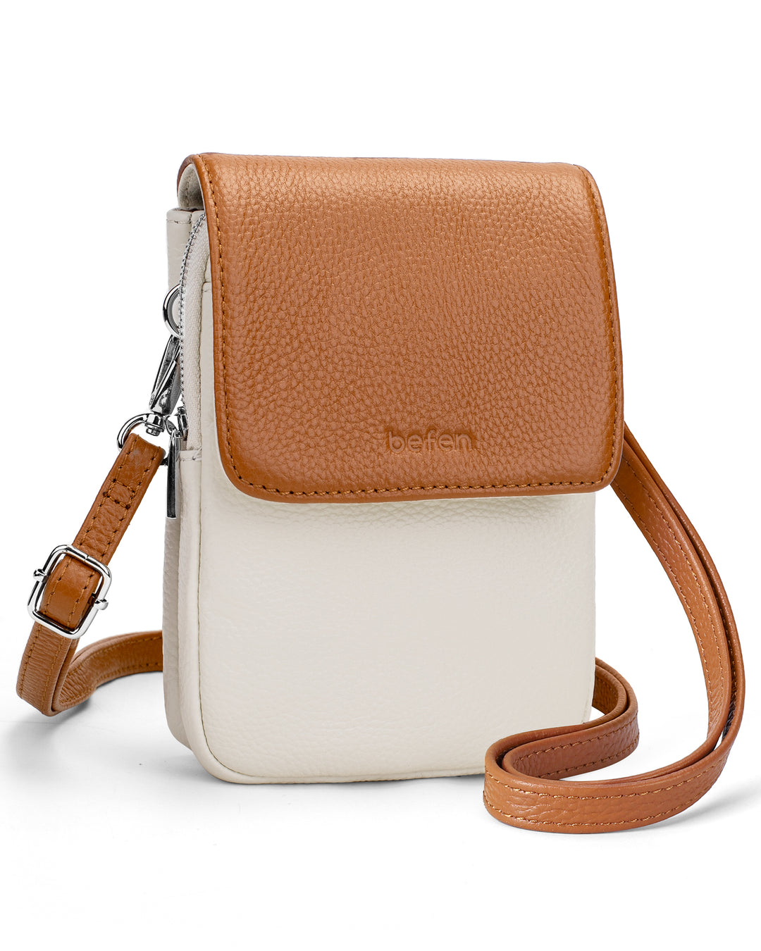 Fred de la Bretoniere Dames | Soft pink crossbody tas Fred de la Bretoniere Dames | Soft pink crossbody tas