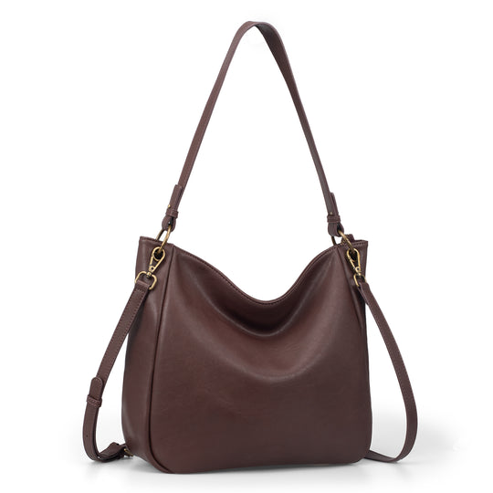 Befen Vintage Leather Hobo with 2 Straps