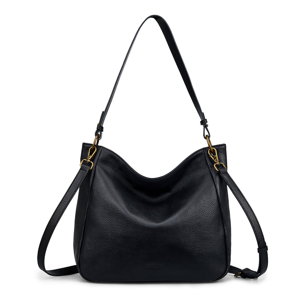 Befen Vintage Leather Hobo with 2 Straps