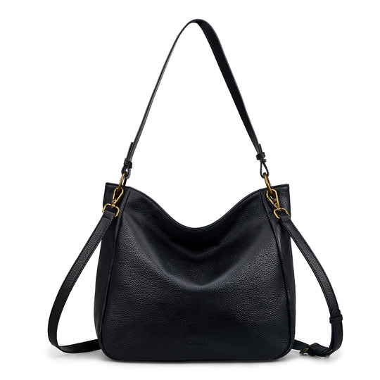 Befen Vintage Leather Hobo with 2 Straps