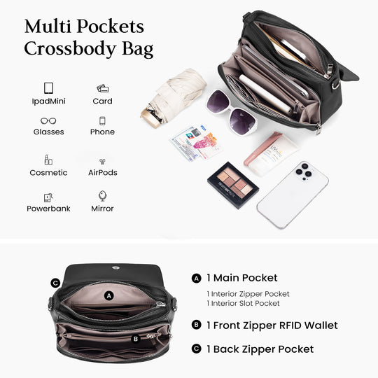 Befen Flap Saddle Crossbody Bag