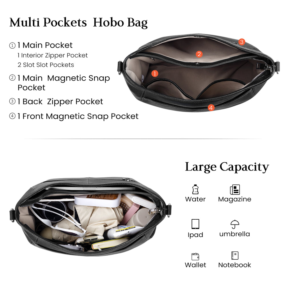 befen Hobo Bag with 2 Straps