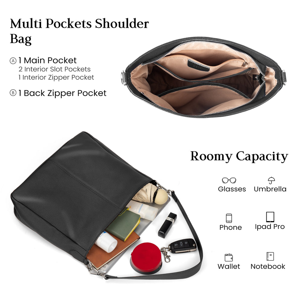 befen Leather Hobo Bags