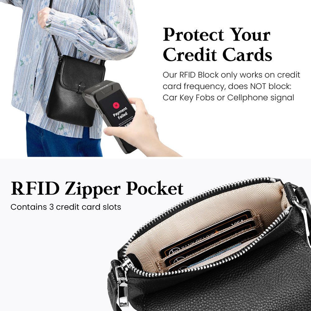 befen Small Cell Phone Purse with RFID