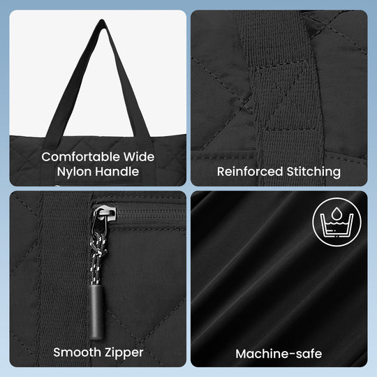 befen Laptop Puffer Tote Bag