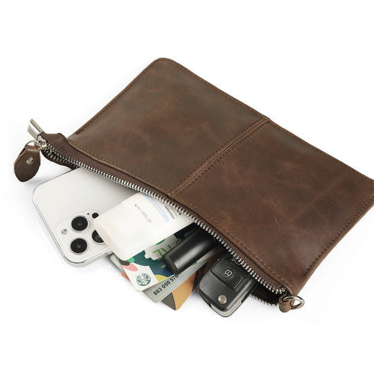 befen Delicate Leather Wristlet
