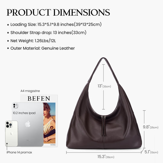 befen Large Space Hobobag