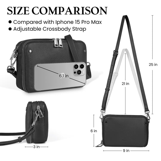 befen Camera Shoulder Bags in RFID Wallet