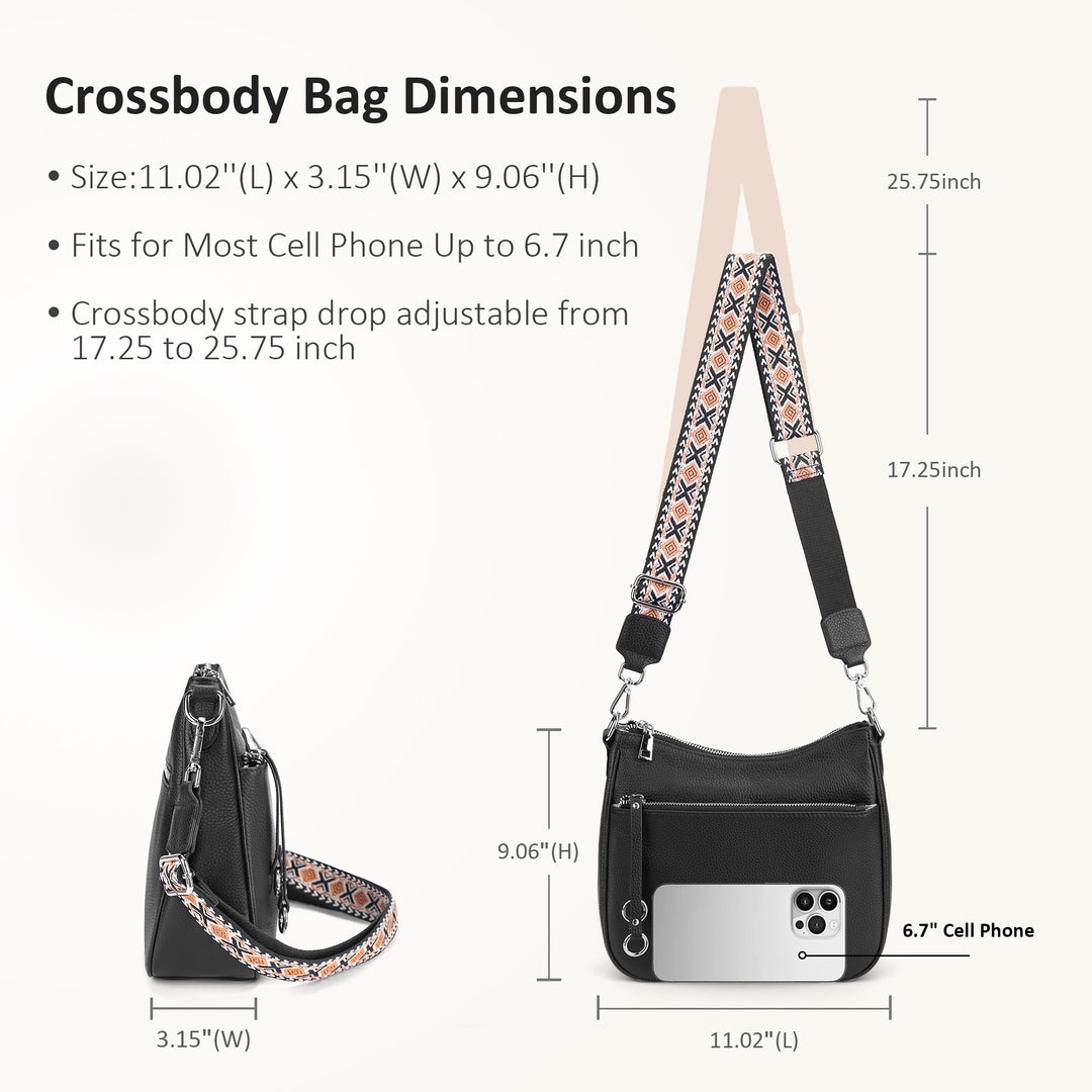 befen Curved Crossbody Bag