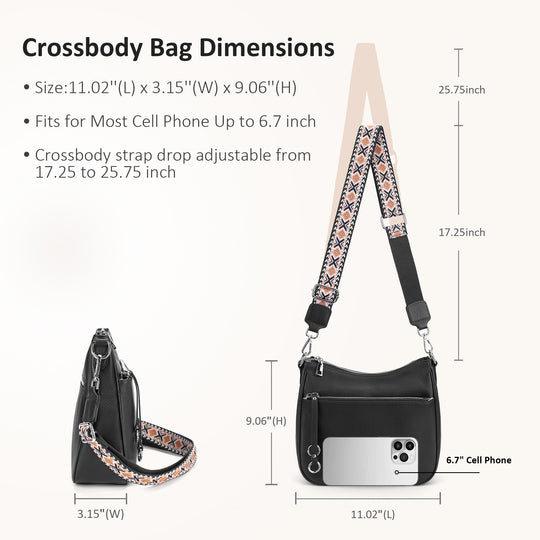 befen Curved Crossbody Bag