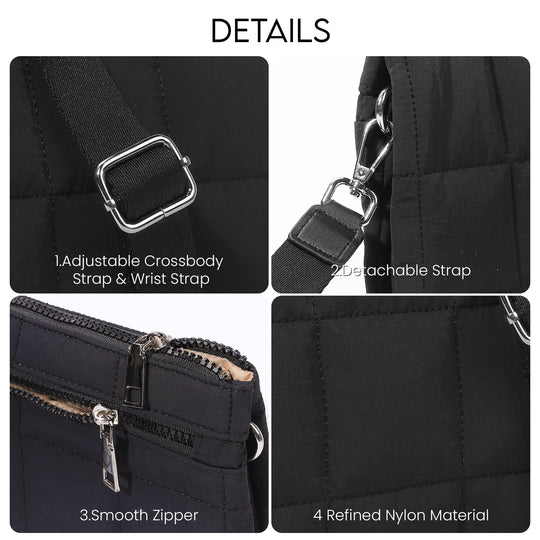 befen Puffer RFID 2 Straps Wristlet