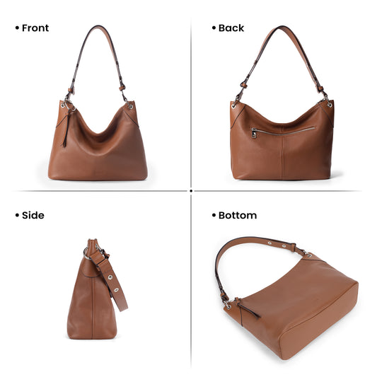 Befen Leather  Hobo Bag Standout Strap