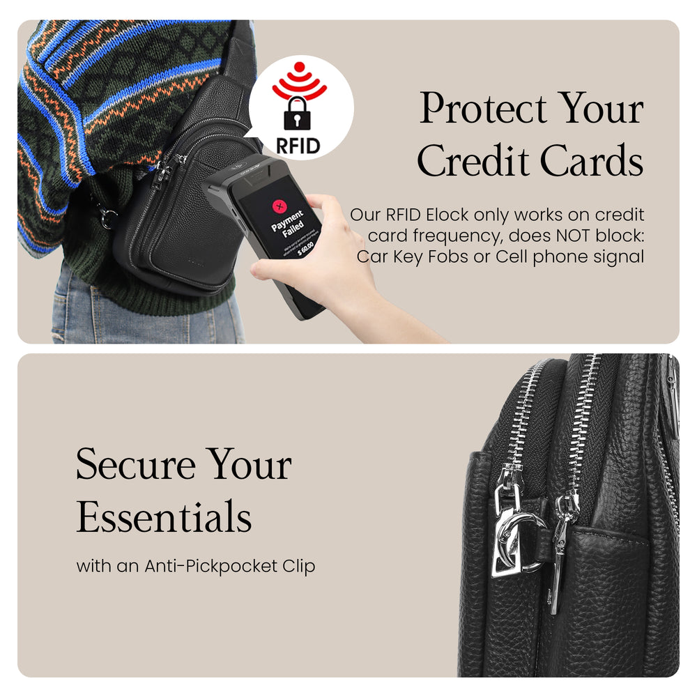 befen RFID Small Sling Bag