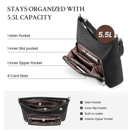 Befen Anti-Theft Hobo Bag