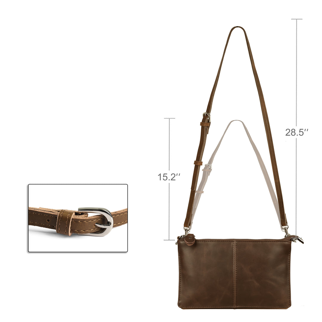 befen Delicate Leather Wristlet
