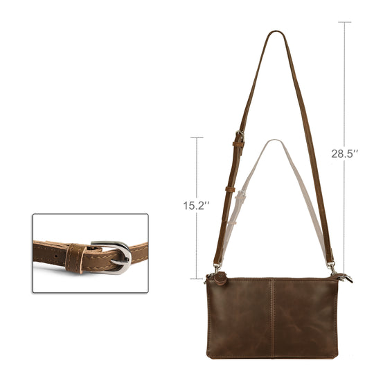 befen Delicate Leather Wristlet