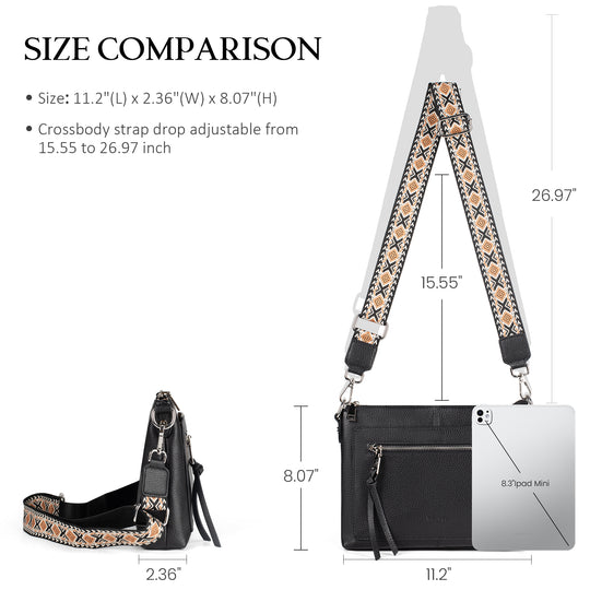 befen Straight Crossbody Bag