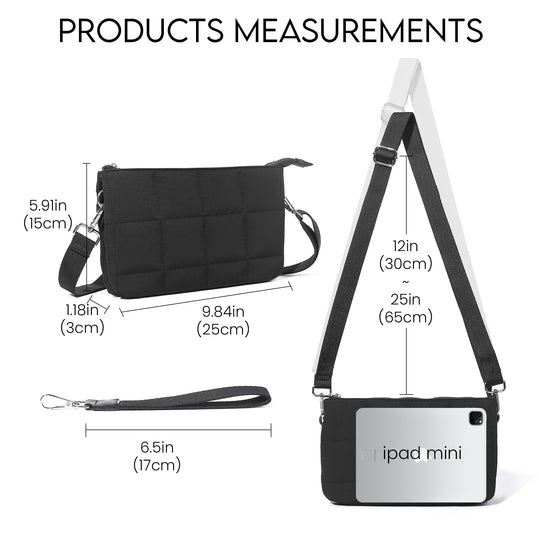 befen Puffer RFID 2 Straps Wristlet
