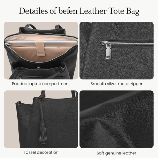 befen Laptop Tote Bag Shoulder Purse