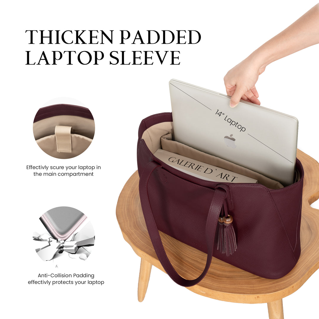 Befen Tassel Leather Tote