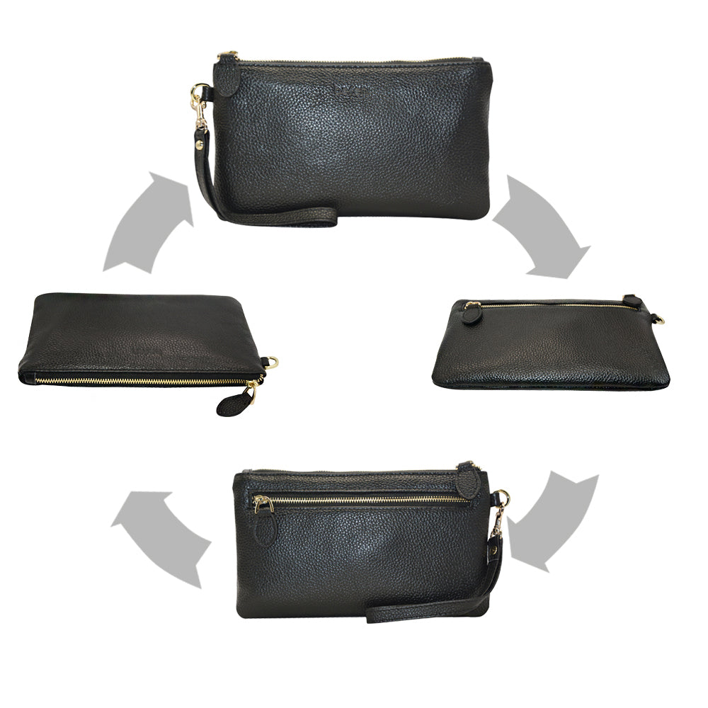 befen Leather Wristlet