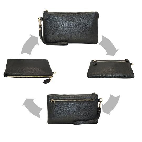 befen Leather Wristlet
