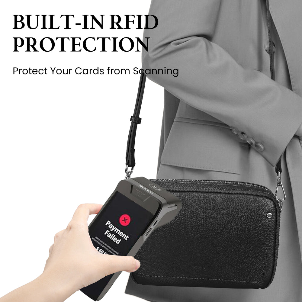 befen Camera Shoulder Bags in RFID Wallet