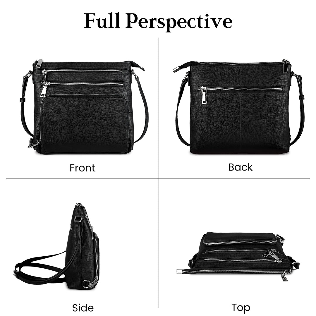 befen Echt lederen crossbody-handtassen voor dames Kleine crossbody-tassen Handtas met ingebouwde RFID-blokkerende portemonnee befen Echt lederen crossbody-handtassen voor dames Kleine crossbody-tassen Handtas met ingebouwde RFID-blokkerende portemonnee