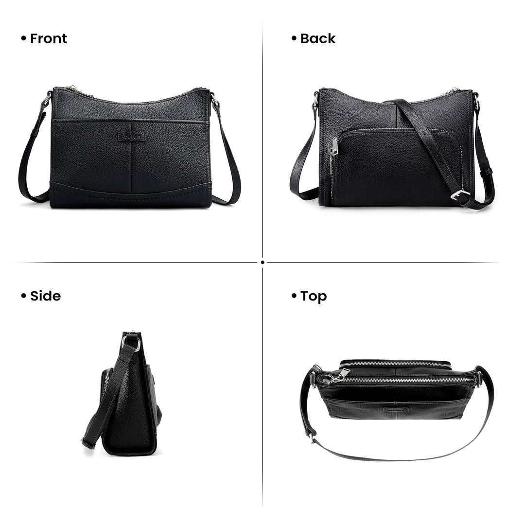 Befen RFID Blocking Leather Handbag