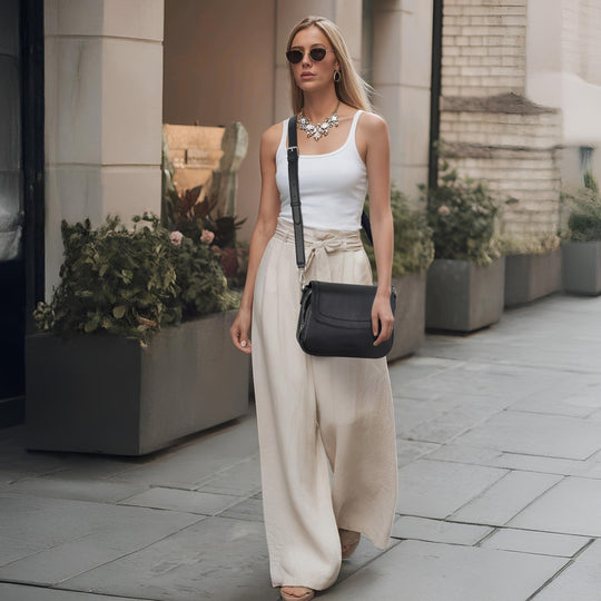 Befen Flap Saddle Crossbody Bag