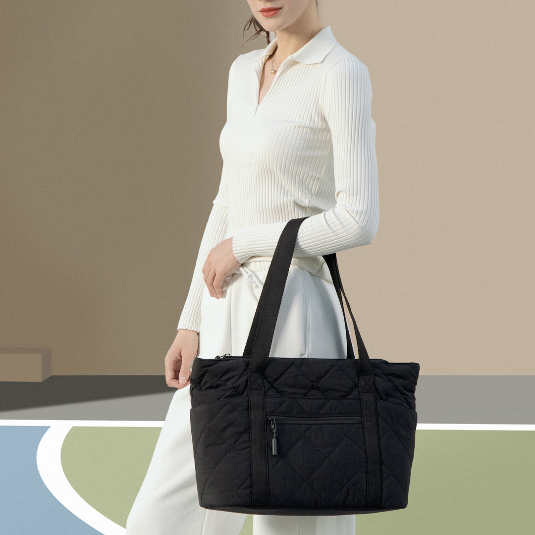 befen Laptop Puffer Tote Bag