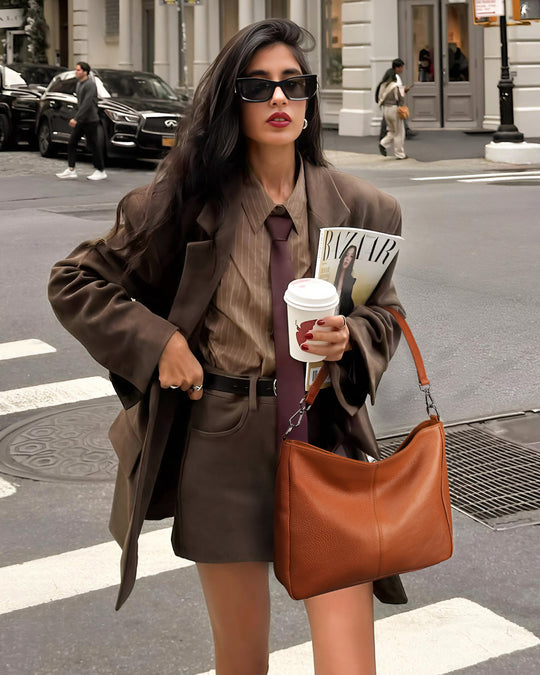 befen Leather Hobo Bags