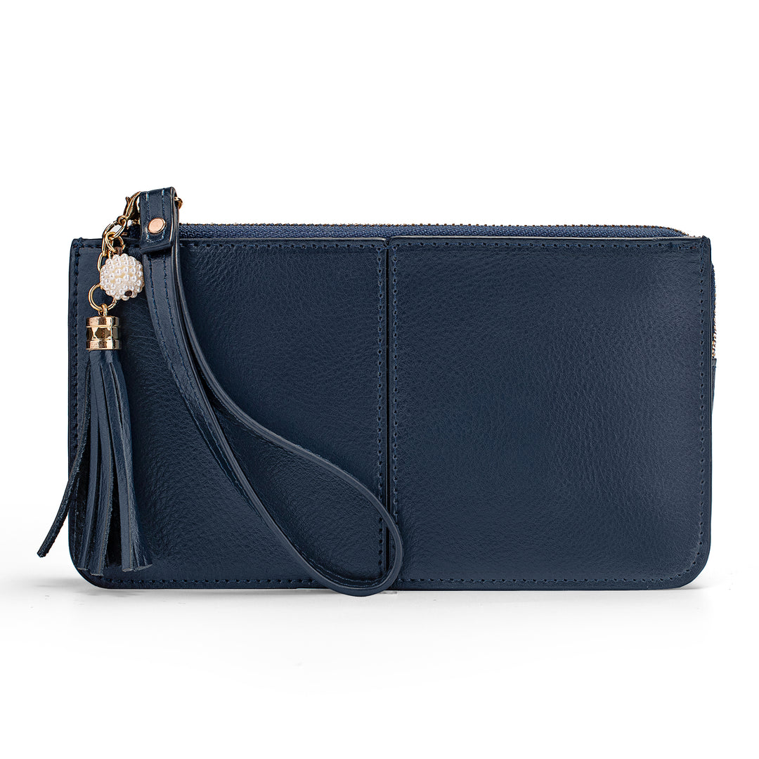 befen Genuine Leather Wristlet