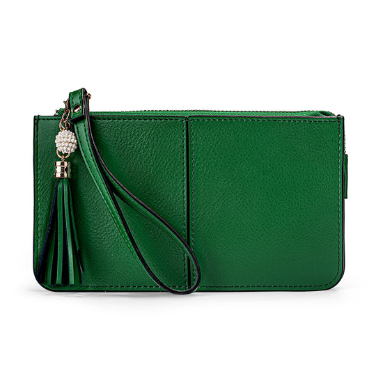befen Genuine Leather Wristlet