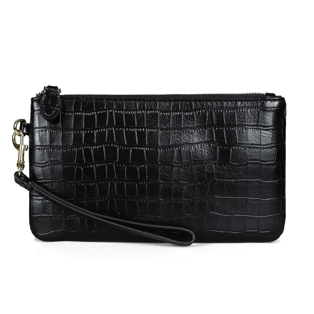 befen Leather Wristlet