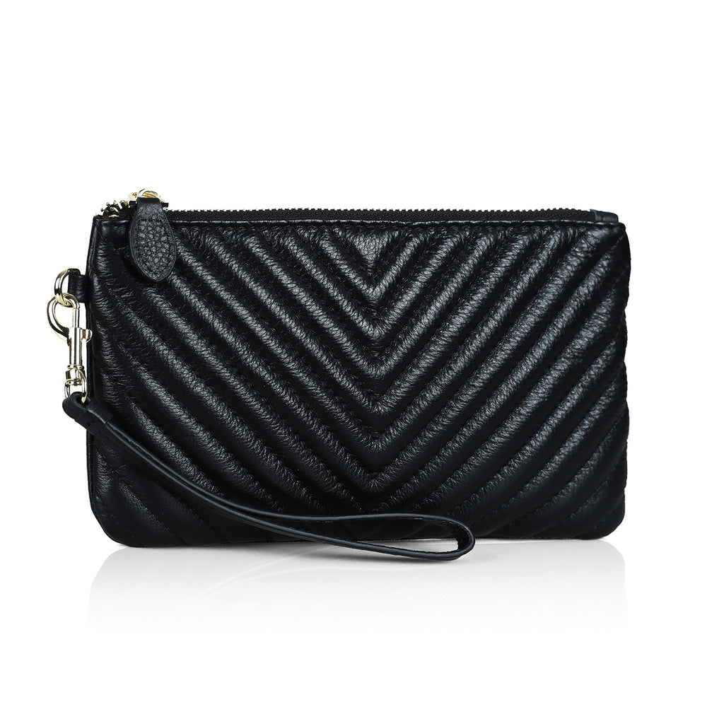 befen Leather Wristlet