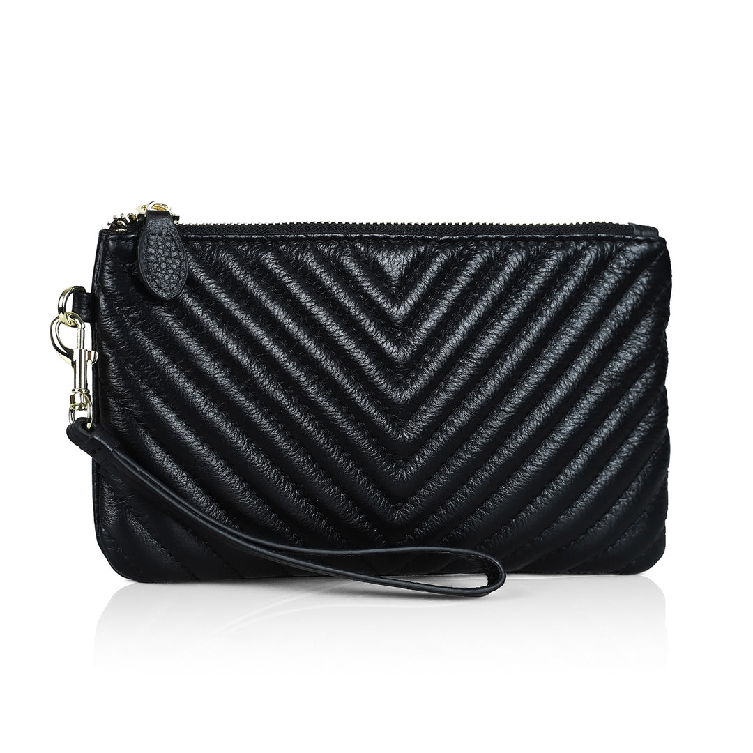 befen Leather Wristlet