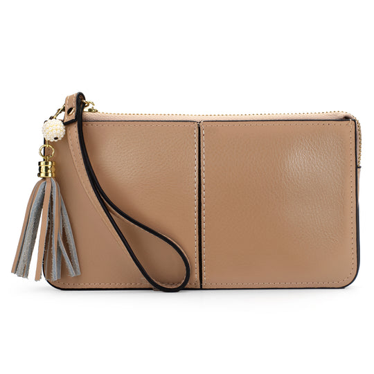 befen Genuine Leather Wristlet