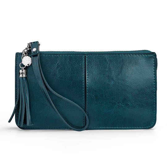befen Genuine Leather Wristlet